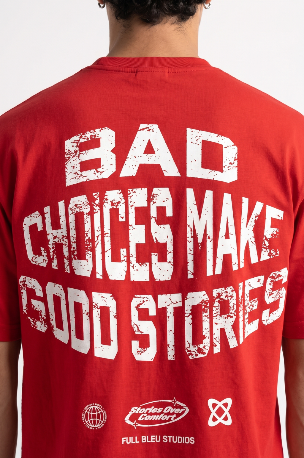 Bad Choices Good Stories Oversized T-shirt